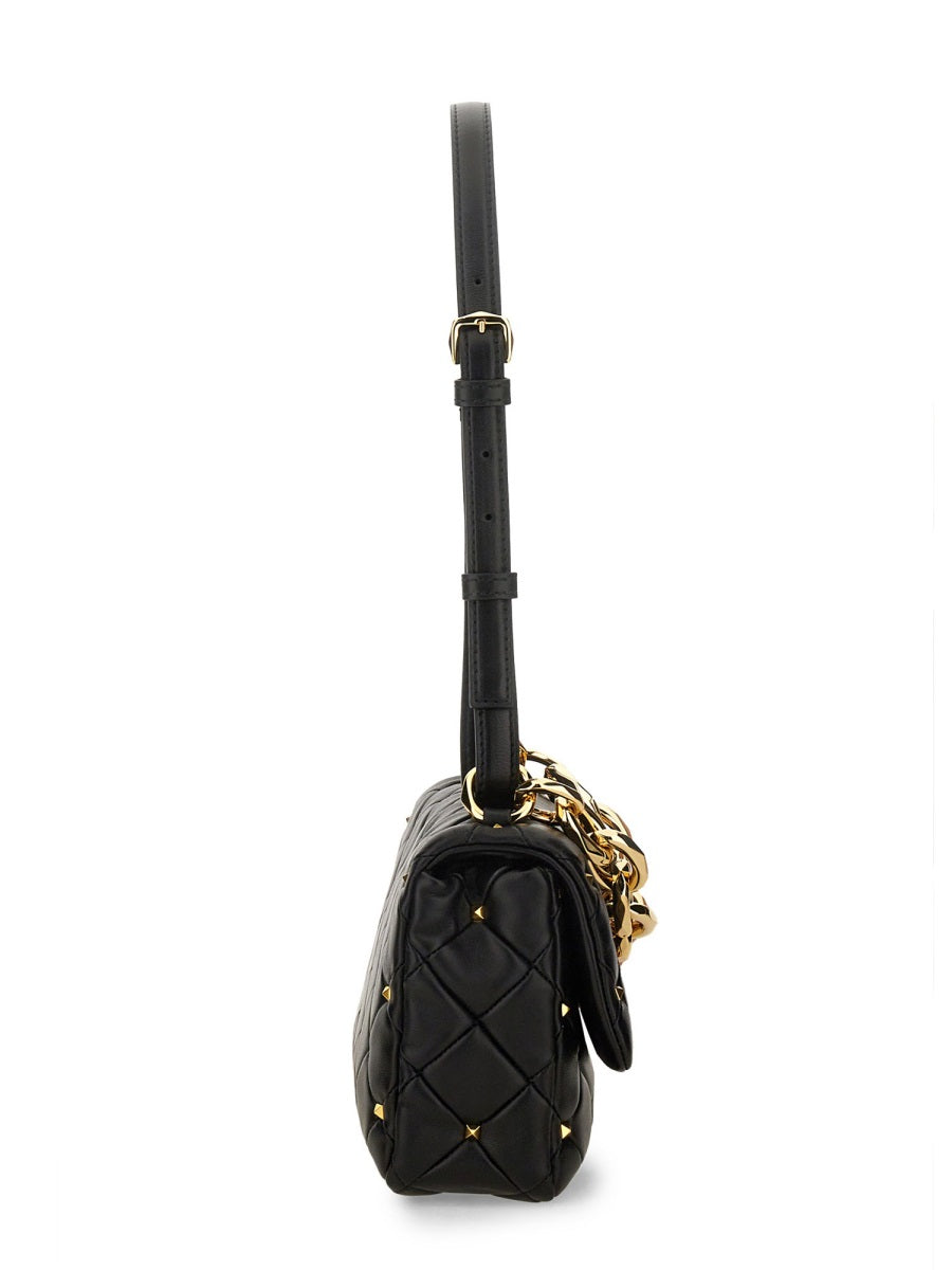 ROCKSTUD SPIKE SHOULDER BAG SMALL