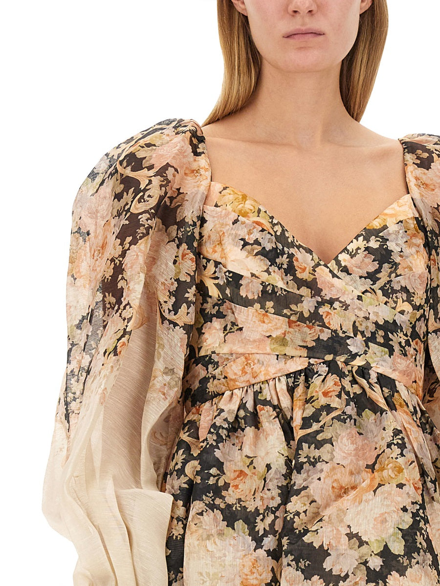LINEN DRESS