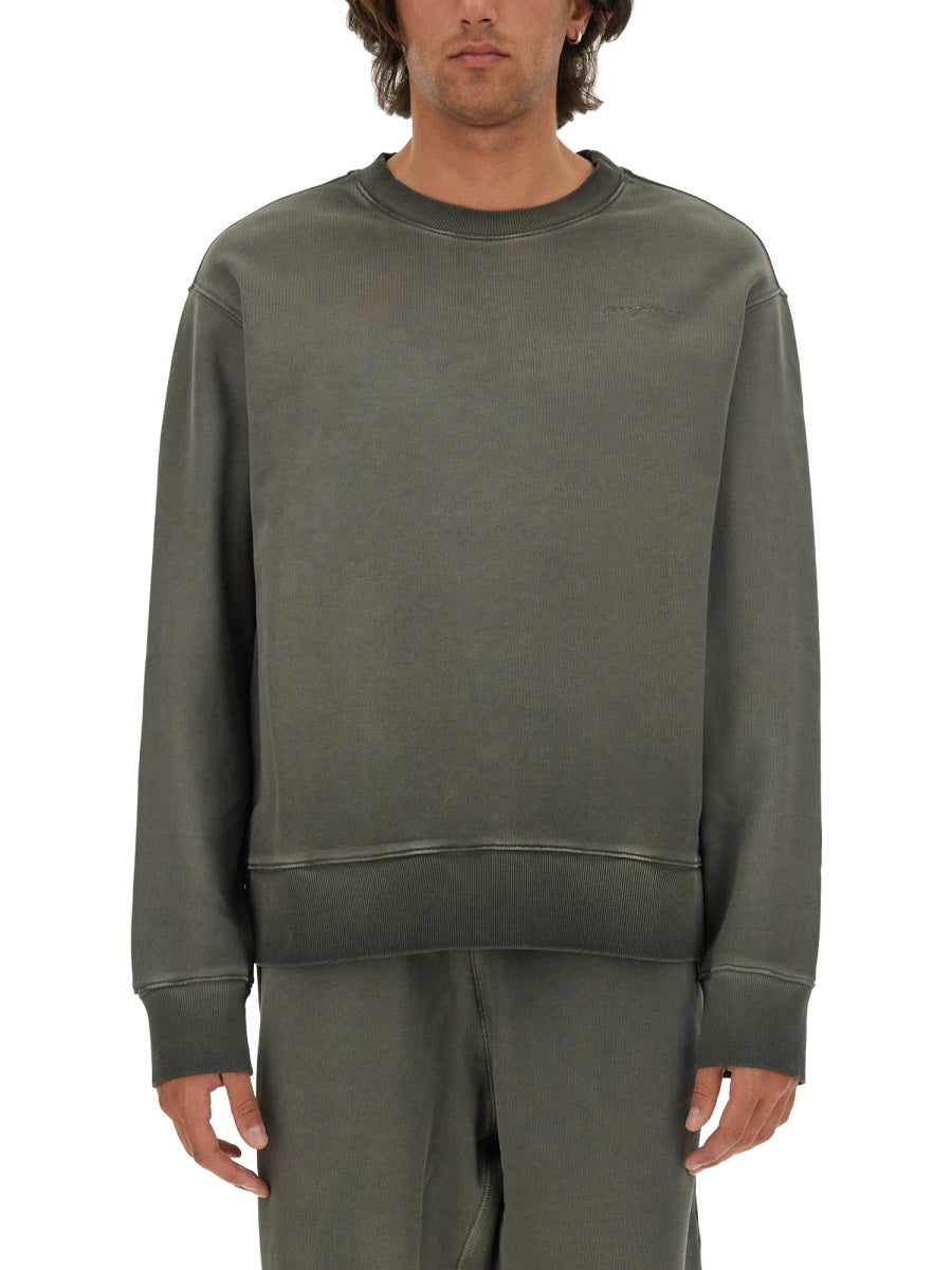 WASHED OUT JERSEY SWEATSHIRT