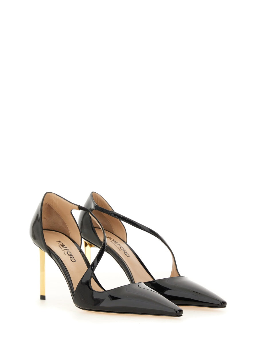 PATENT LEATHER "NEWTON" PUMPS