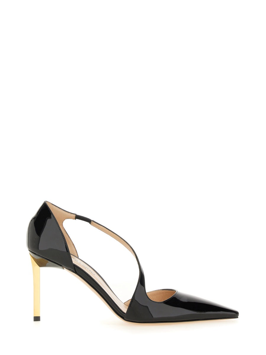 PATENT LEATHER "NEWTON" PUMPS
