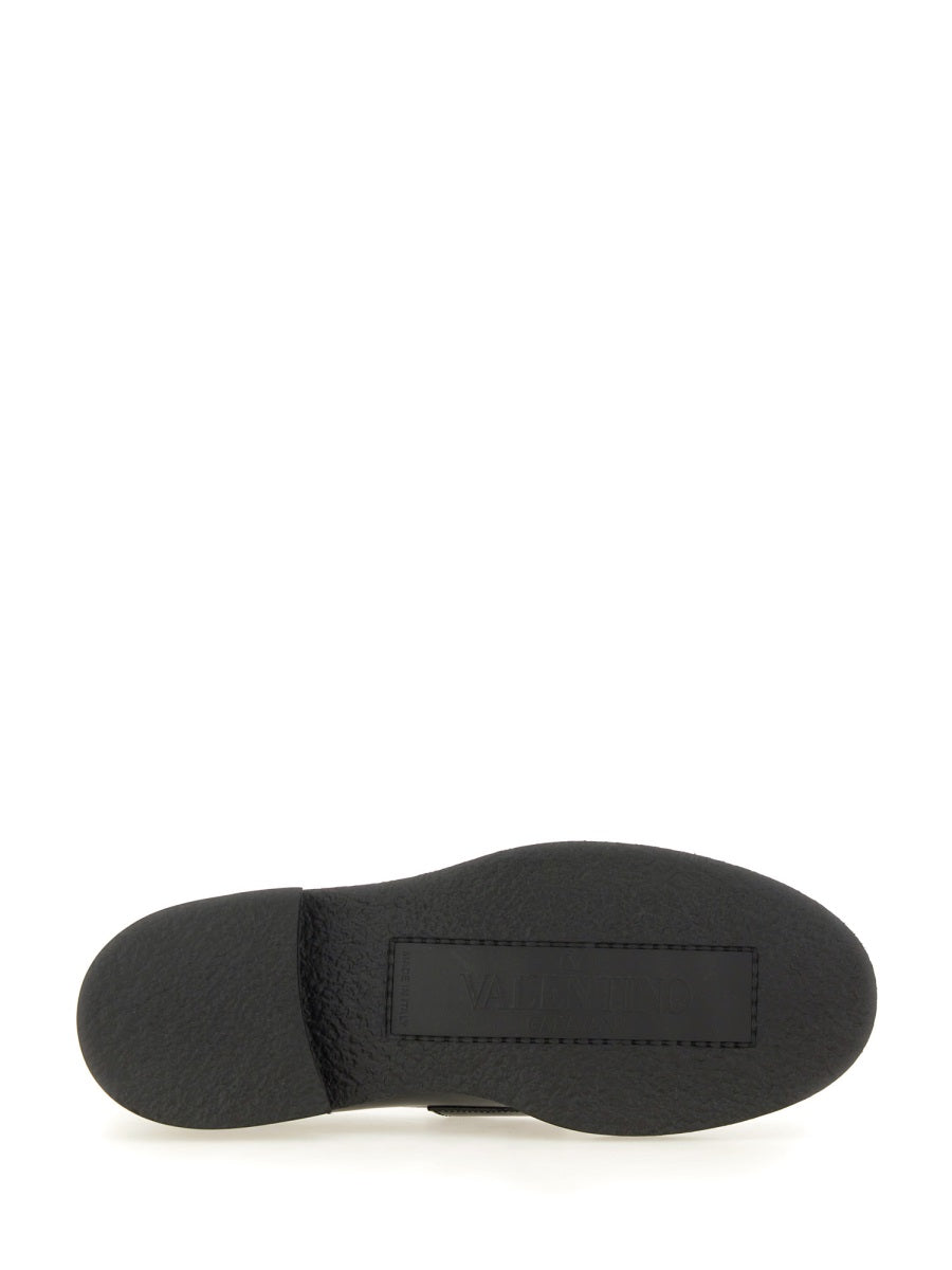 40MM CALFSKIN "VLOGO LOCKER" LOAFER