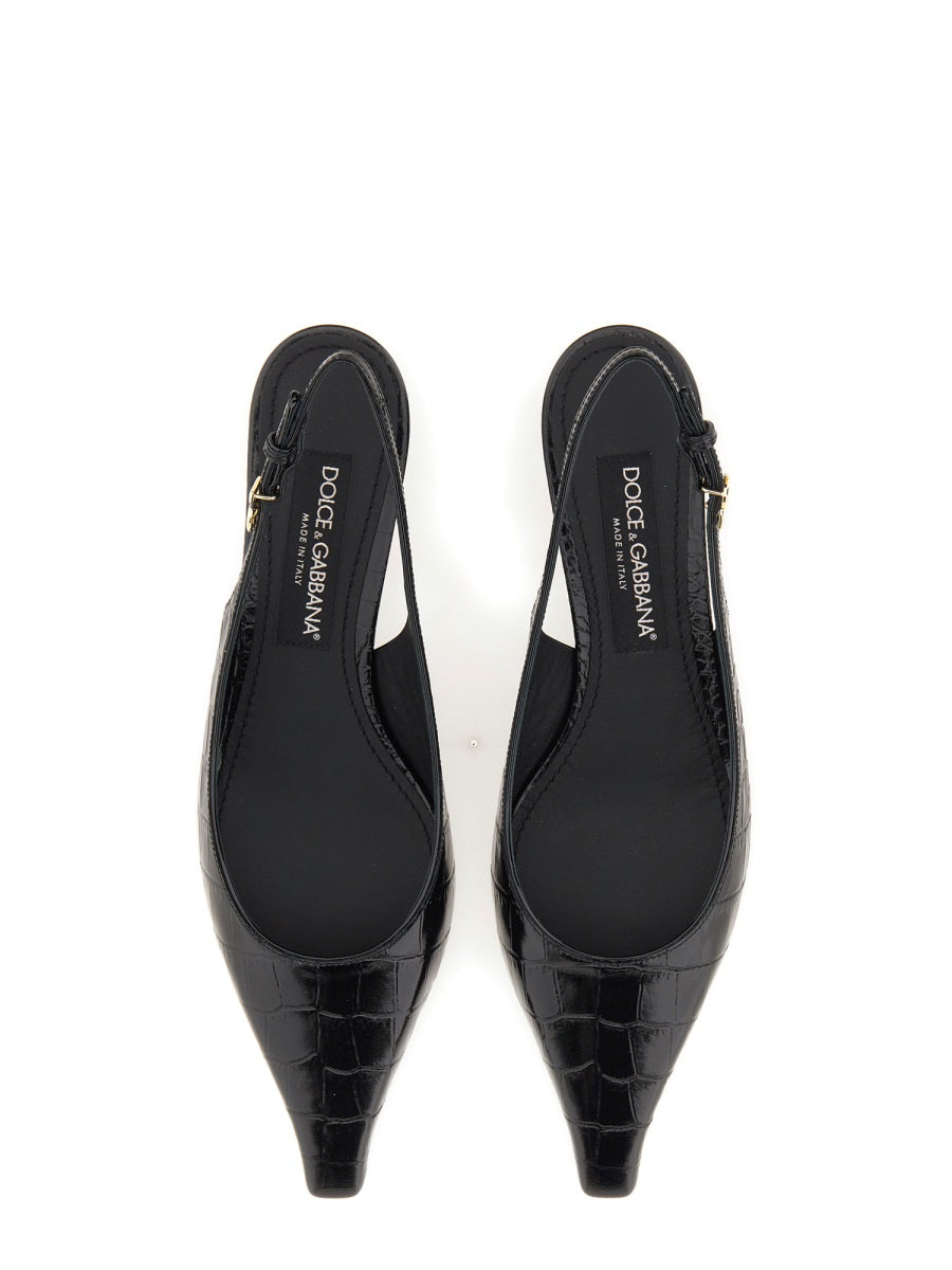 SLINGBACK WITH LOGO