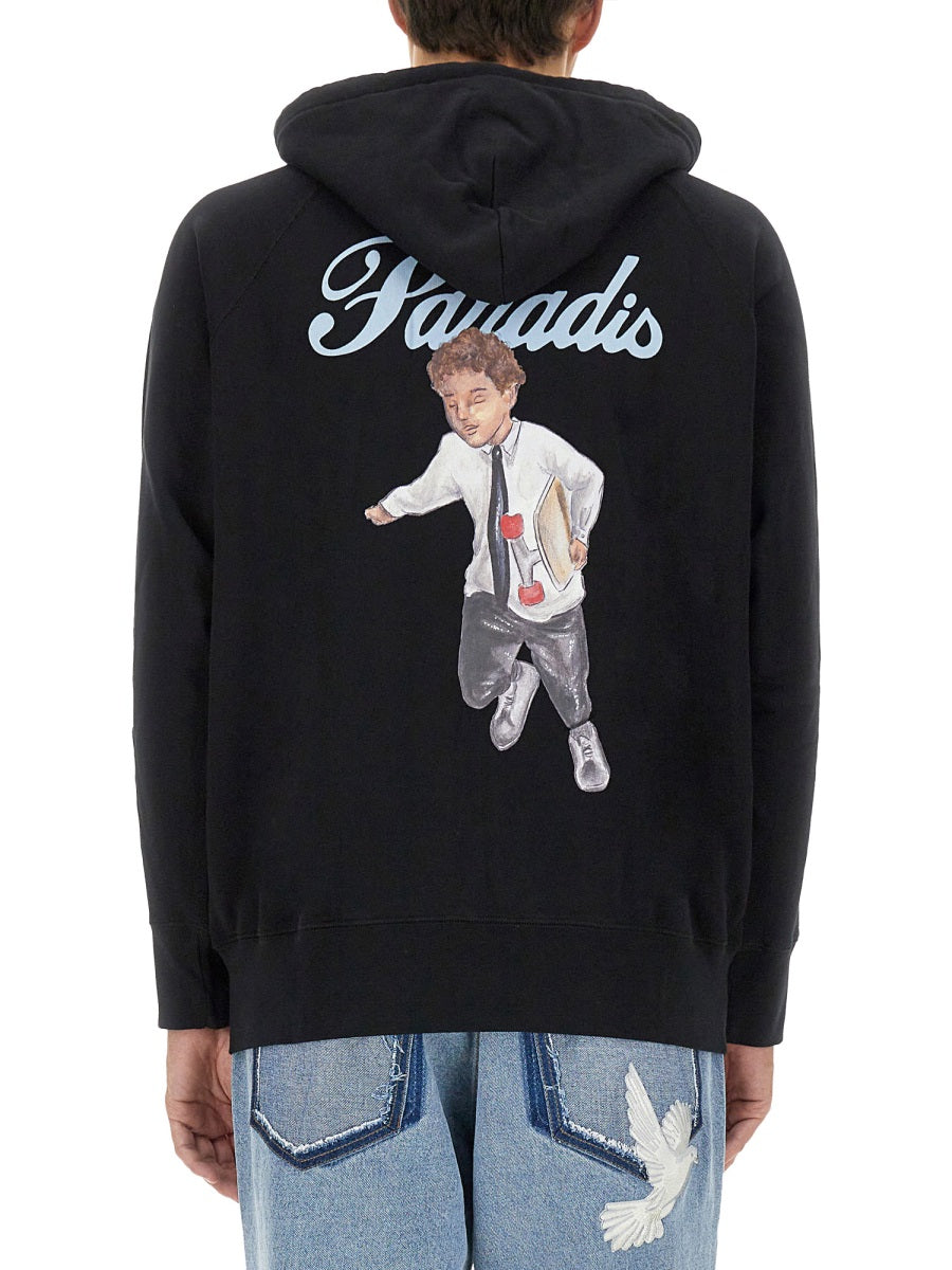 ZIP SWEATSHIRT.
