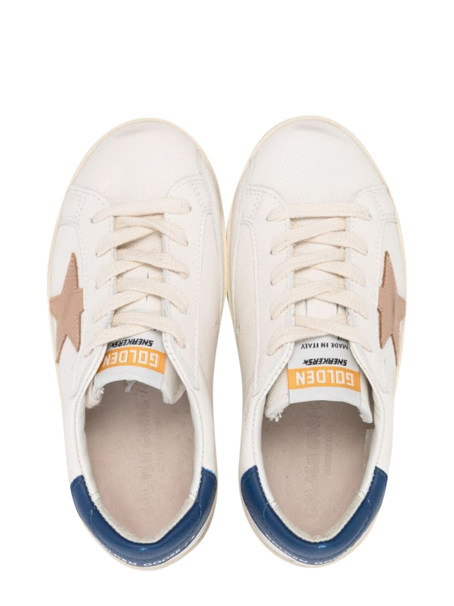 super star nappa leather upper and list nubuck star leather heel