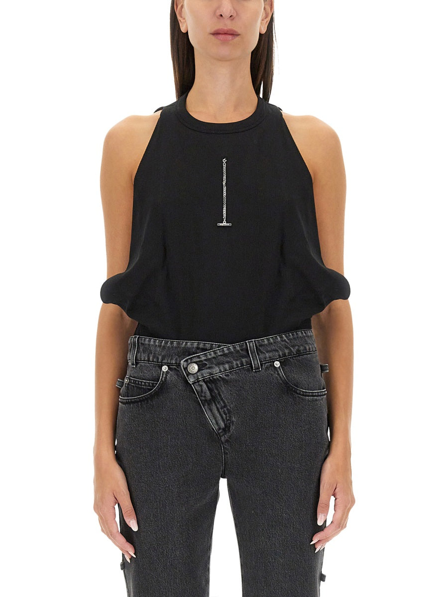 RIBBED TANK TOP