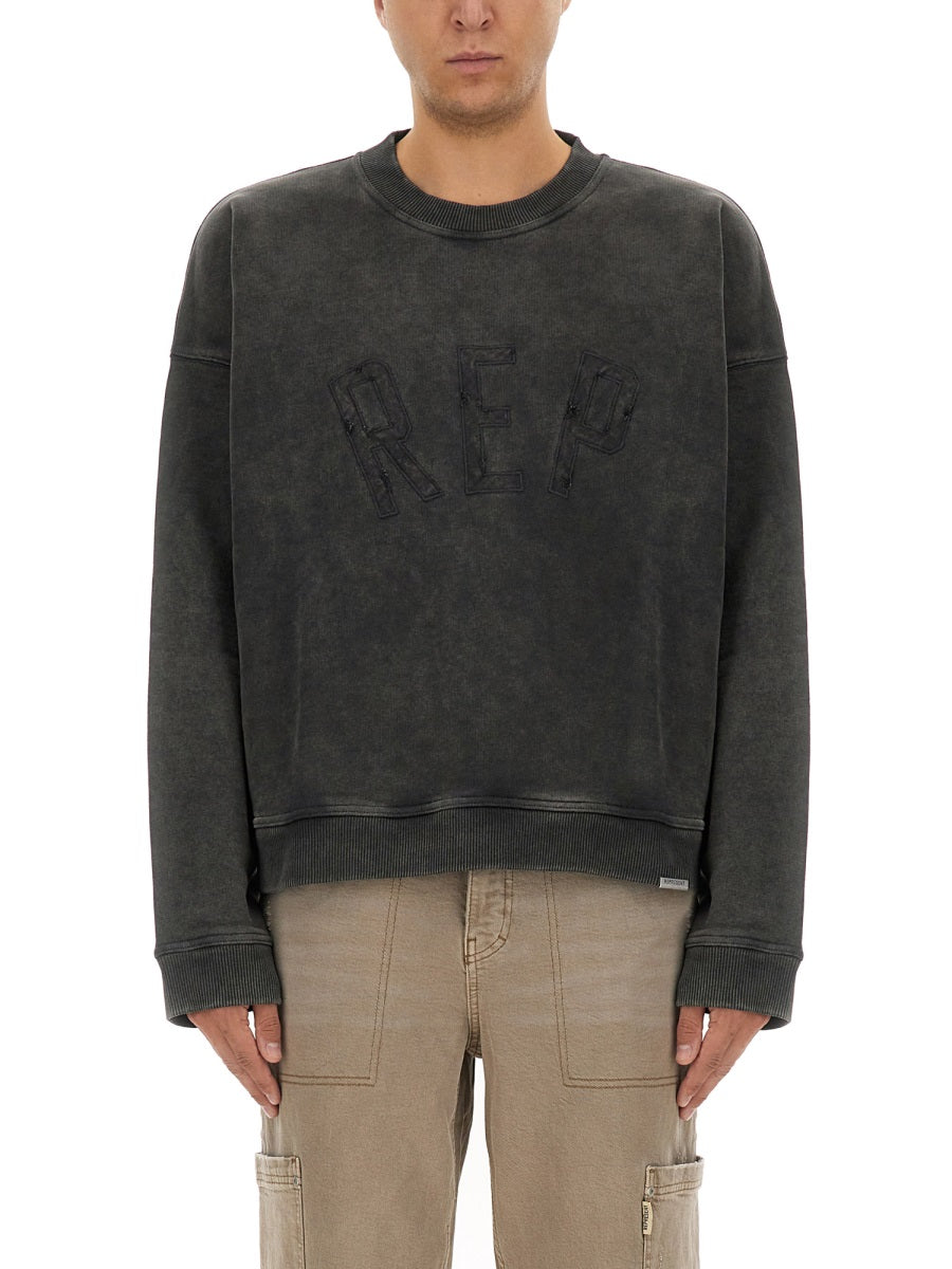 "REP APPLIQUE" SWEATSHIRT