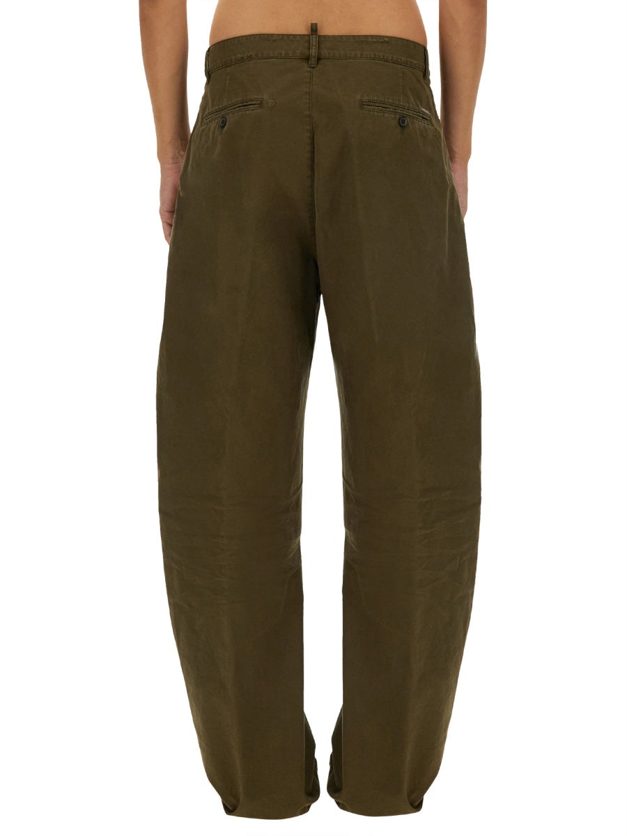 RIPPED BIG CHINO PANTS