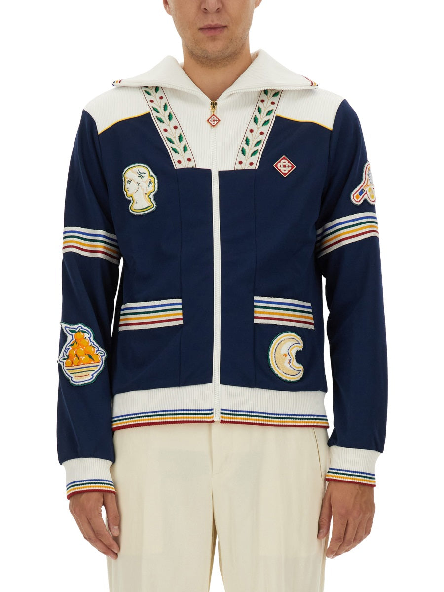 ZIP SWEATSHIRT.