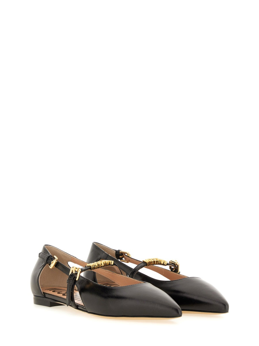 LEATHER BALLERINA