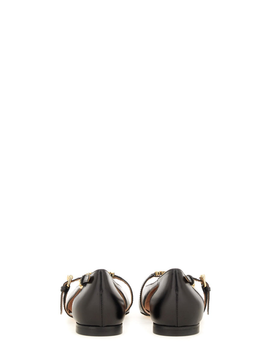 LEATHER BALLERINA