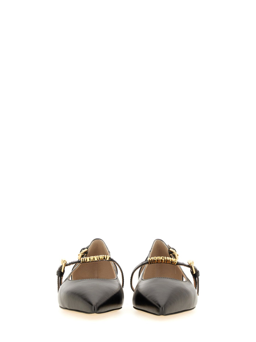 LEATHER BALLERINA