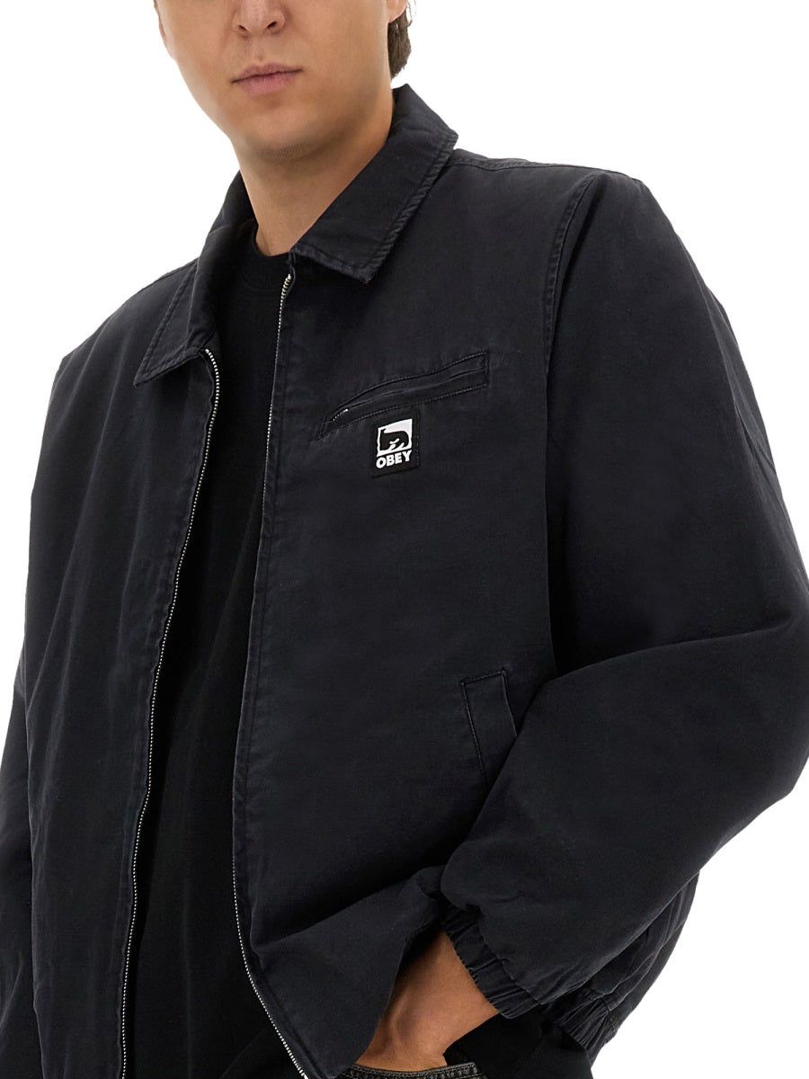 JACKET WITH LOGO