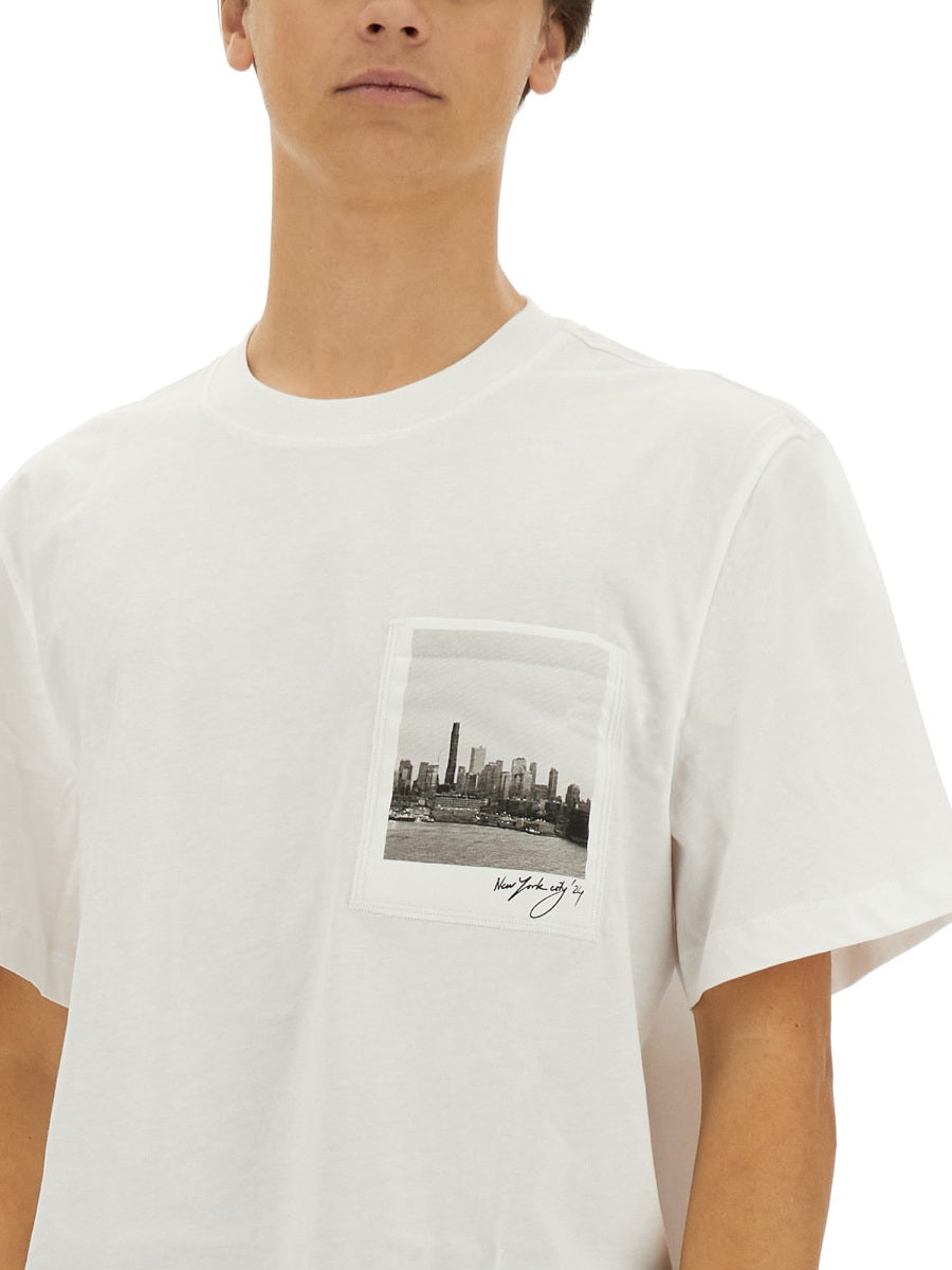 T-SHIRT POSTCARD SKYLINE