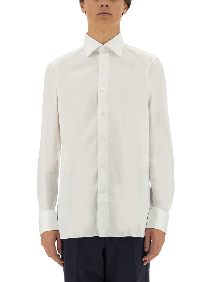 STRETCH COTTON SHIRT