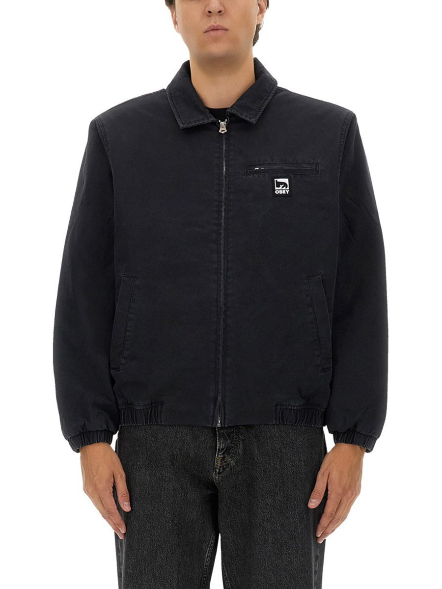 JACKET WITH LOGO