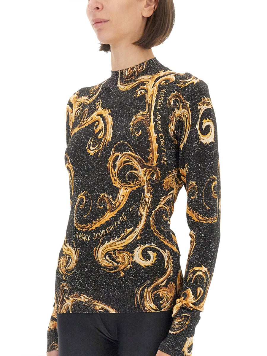 LUREX KNIT T-SHIRT