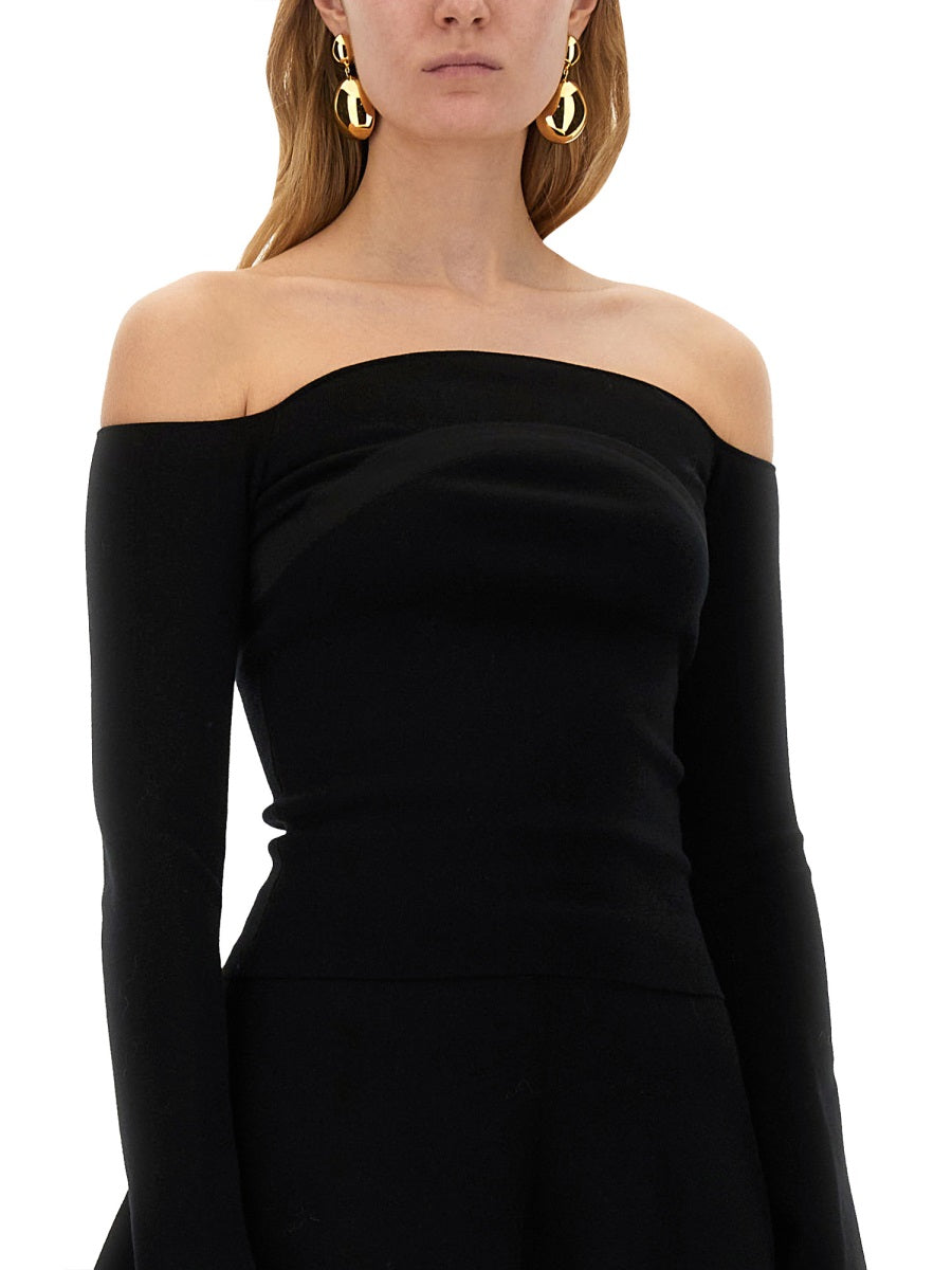 TOP WITH "BARDOT" NECKLINE