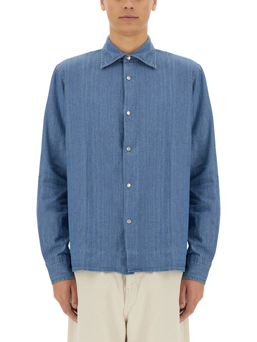 DENIM "WEST" SHIRT