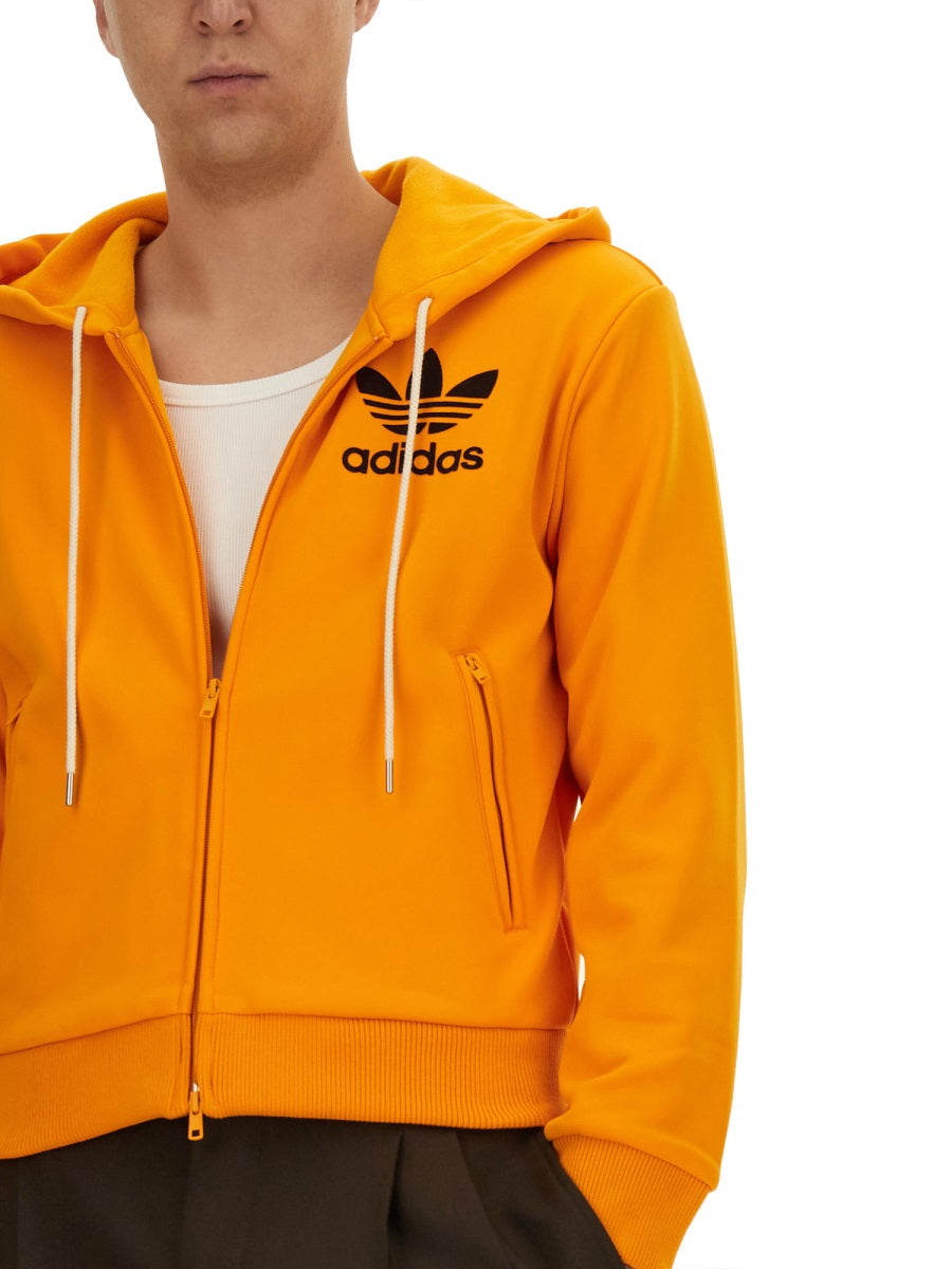 HOODED TRACK SWEATSHIRT