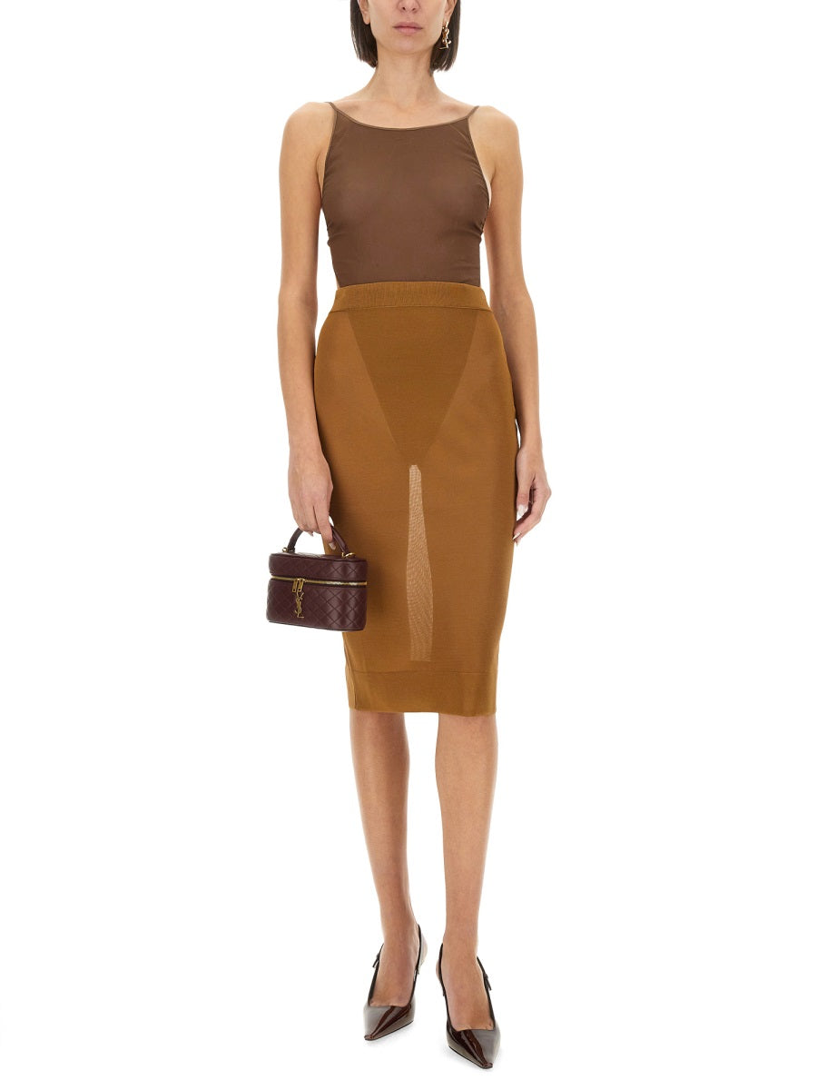 KNIT PENCIL SKIRT