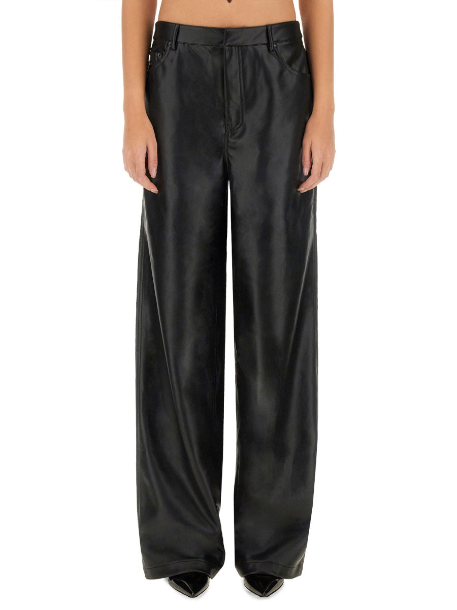 FAUX LEATHER PANTS