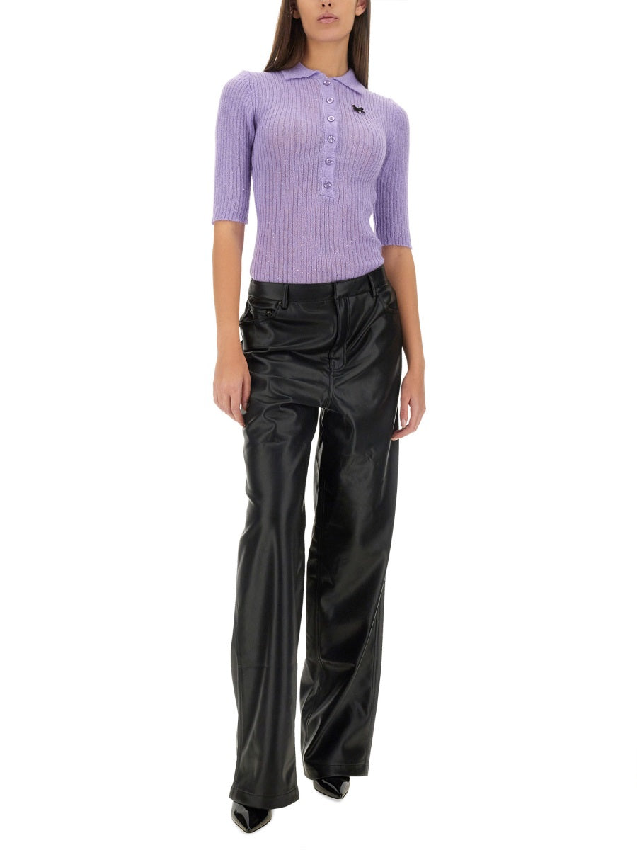 FAUX LEATHER PANTS