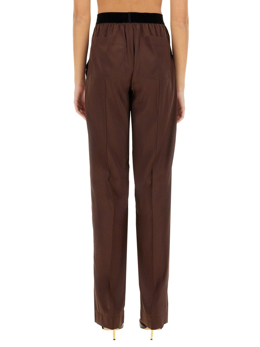 SATIN PANTS