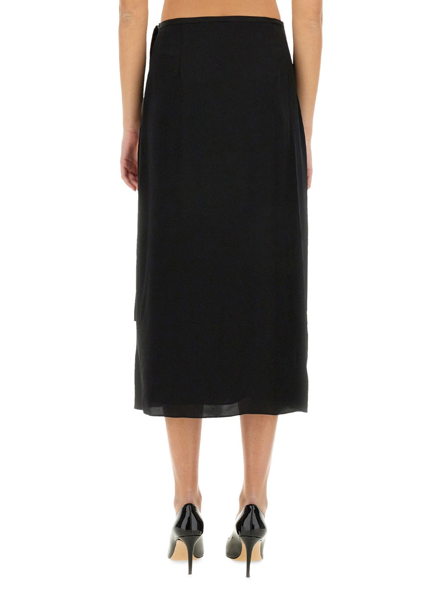 SILK SKIRT