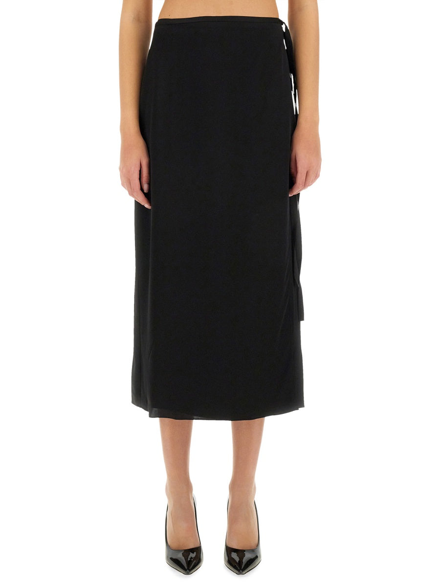 SILK SKIRT