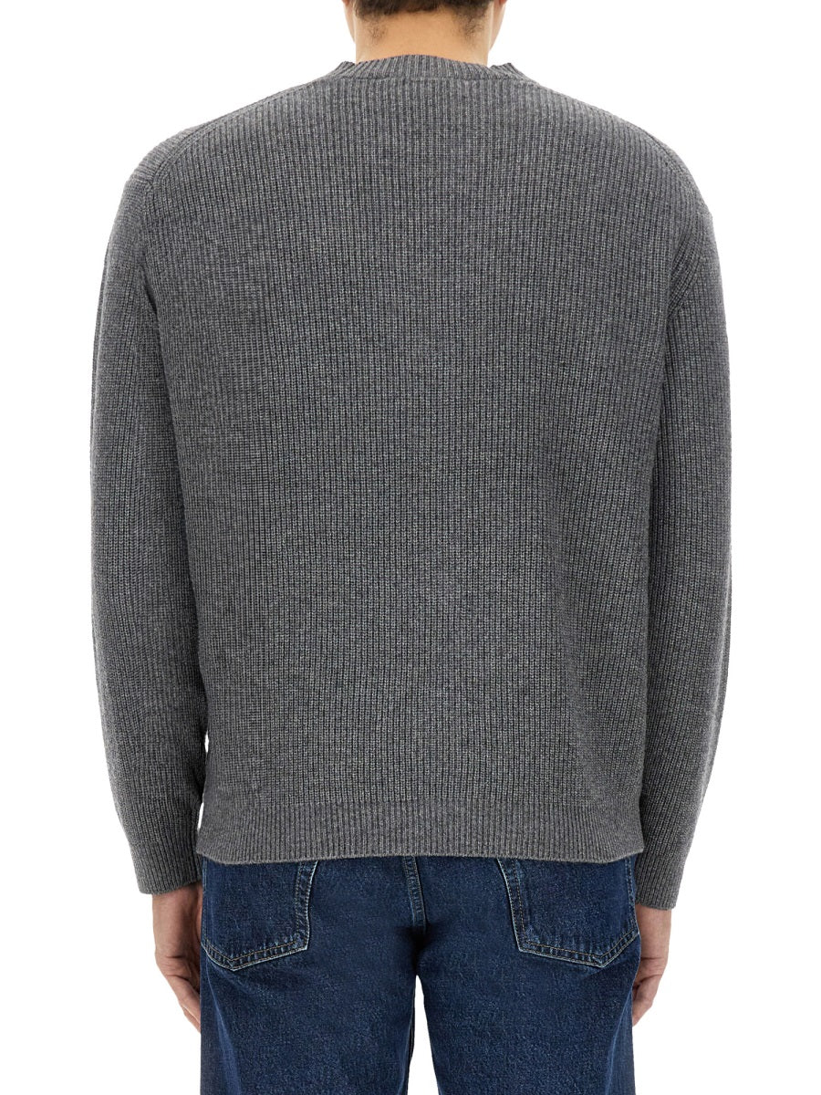 RIBBED CARDIGAN