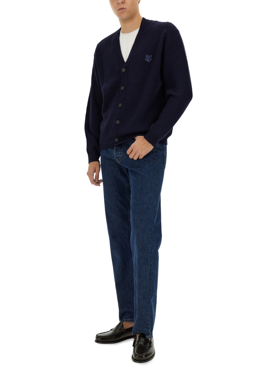 RIBBED CARDIGAN