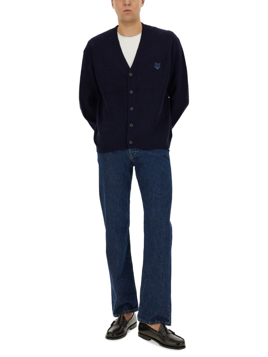 RIBBED CARDIGAN