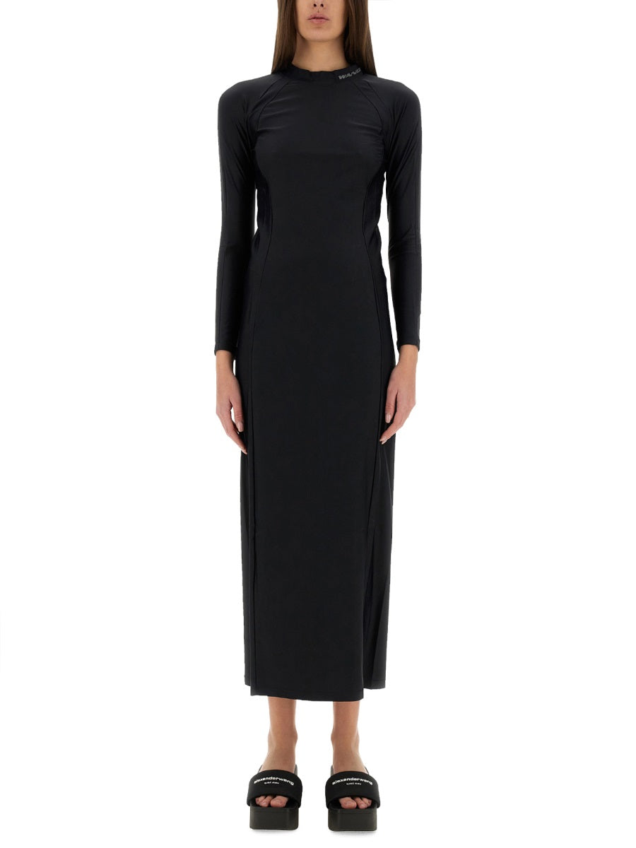 LONG DRESS WITH LOGO
