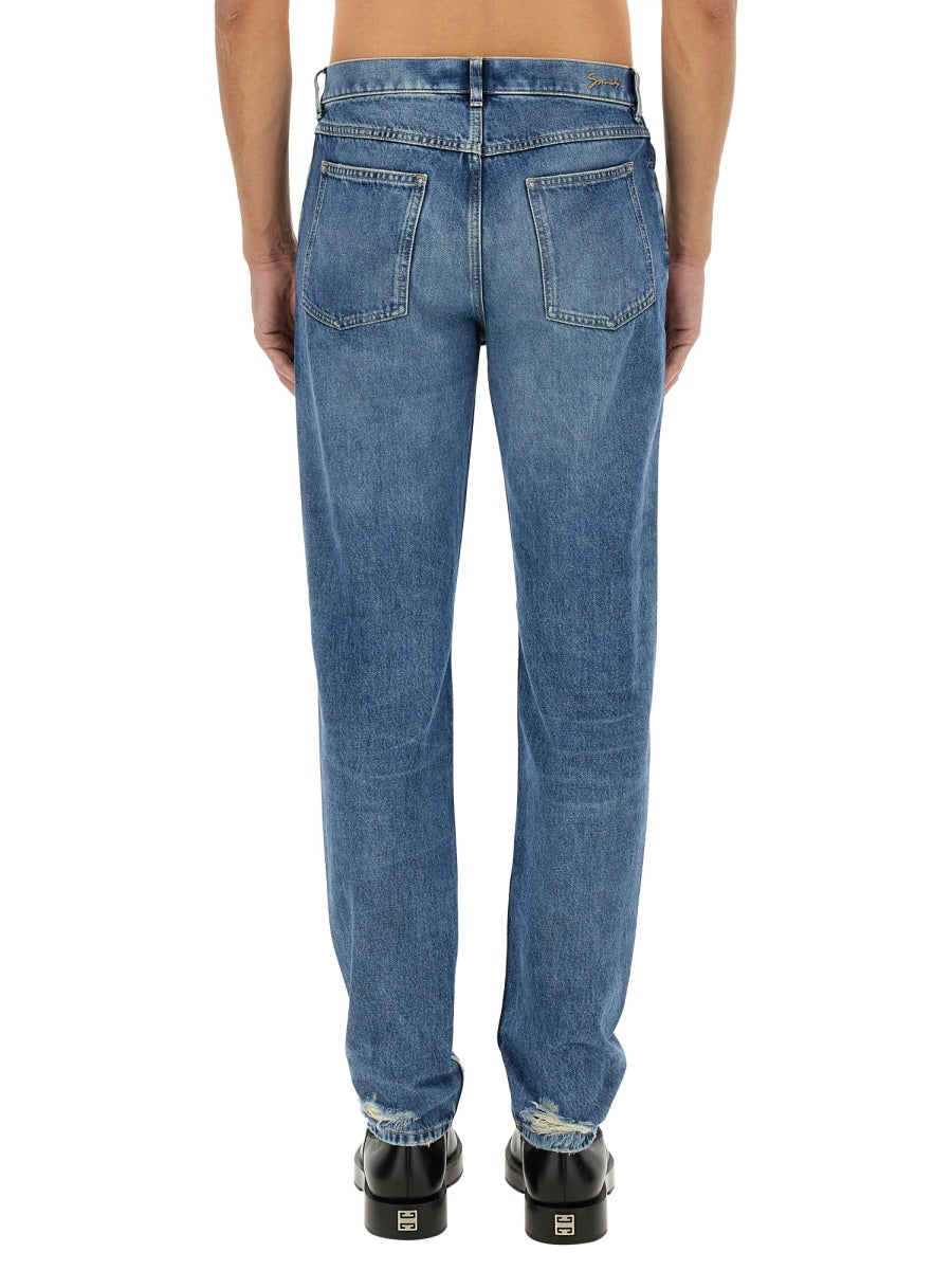 SLIM FIT DENIM JEANS