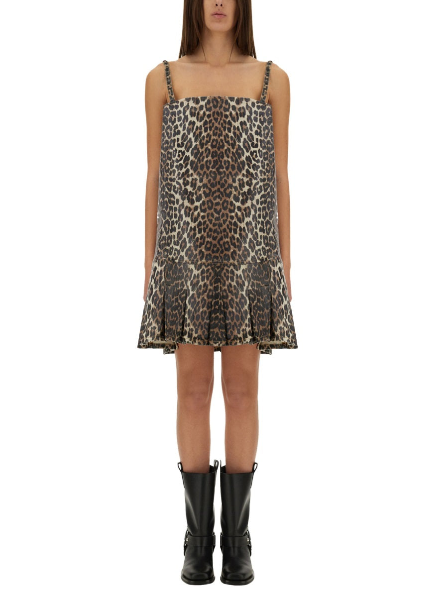 DRESS WITH ANIMAL PATTERN