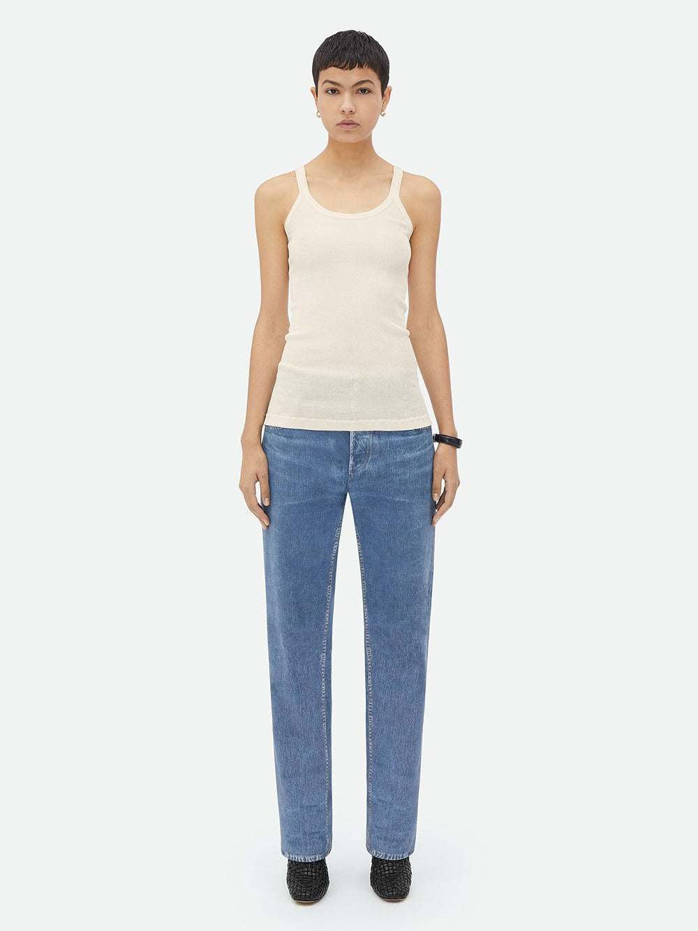 SLIM FIT LIGHT COTTON TANK TOP