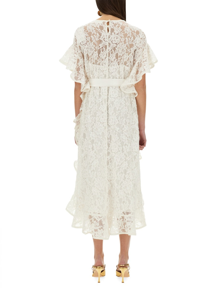"CRUSH" LACE MIDI DRESS