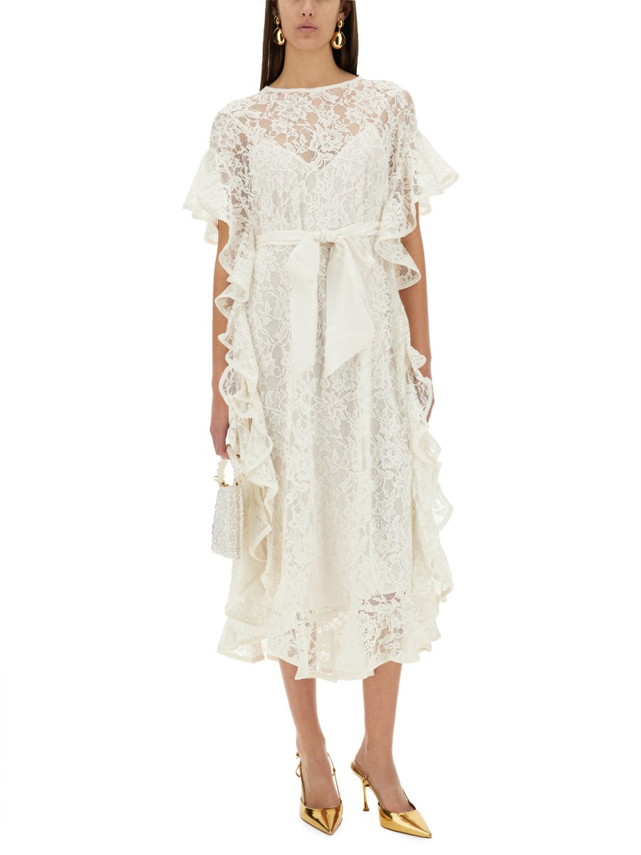 "CRUSH" LACE MIDI DRESS