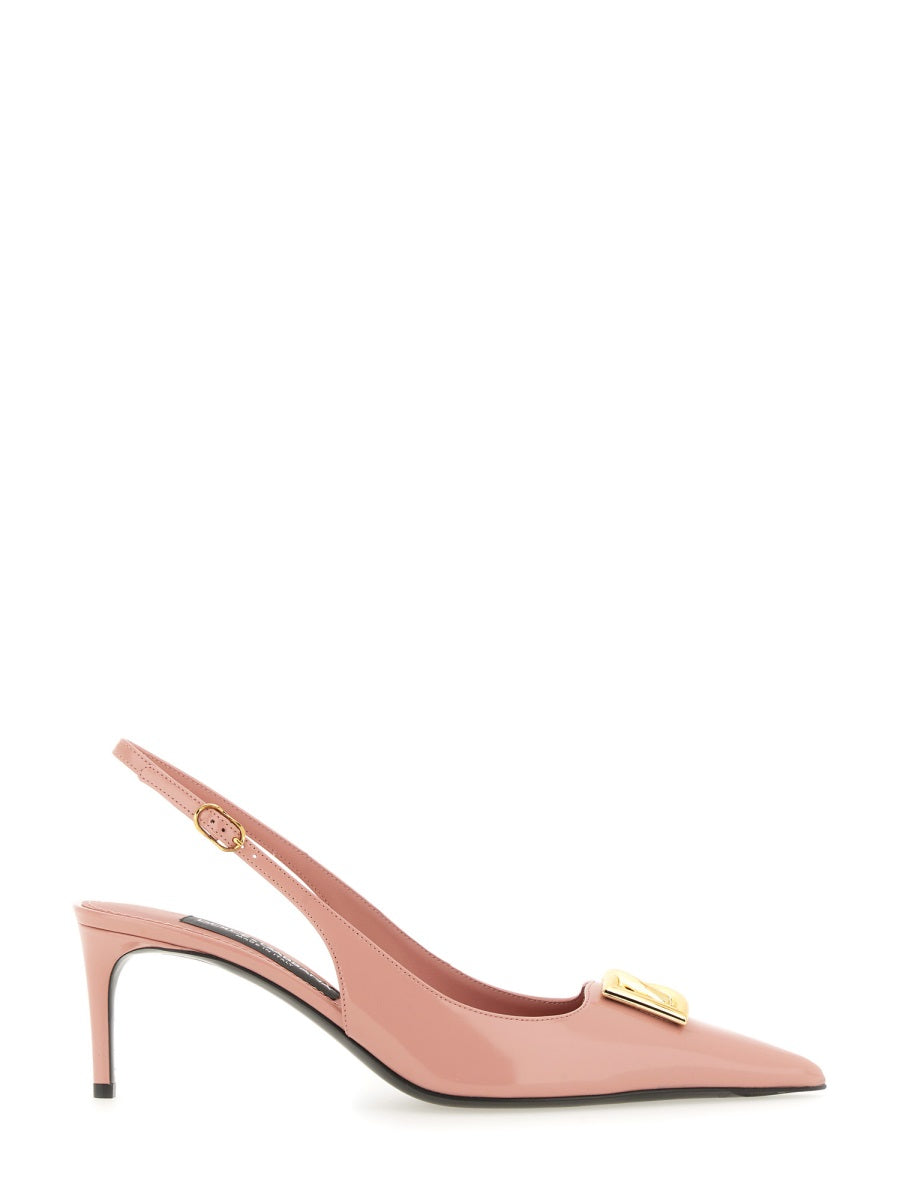 LEATHER SLINGBACK