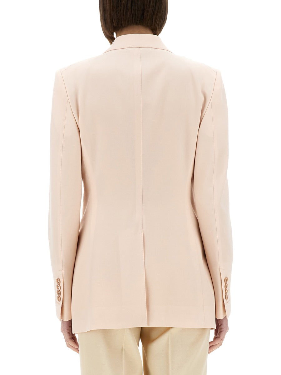 SINGLE BREASTED WOOL JACKET