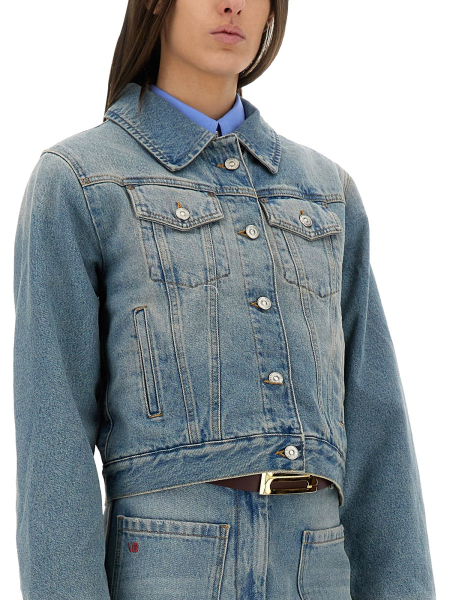 PADDED DENIM JACKET