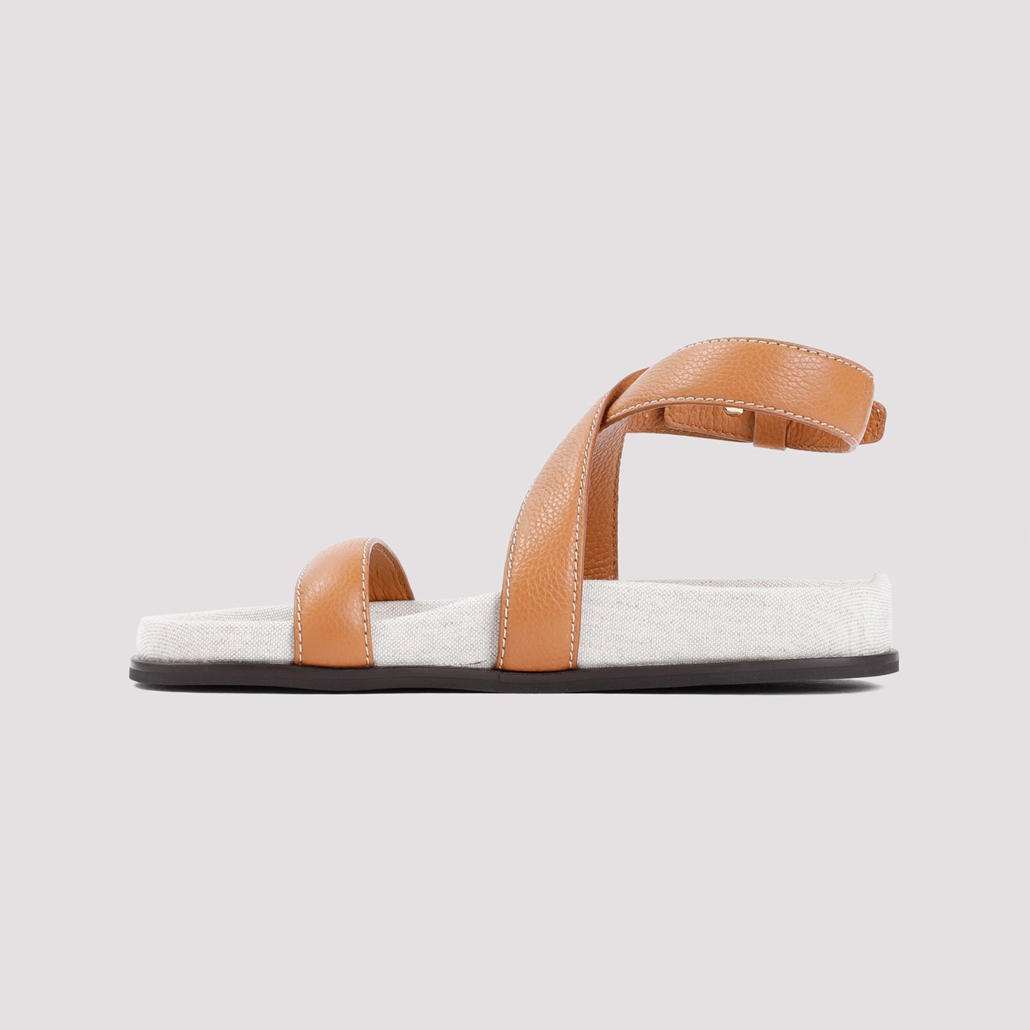 Leather Chunky Sandal