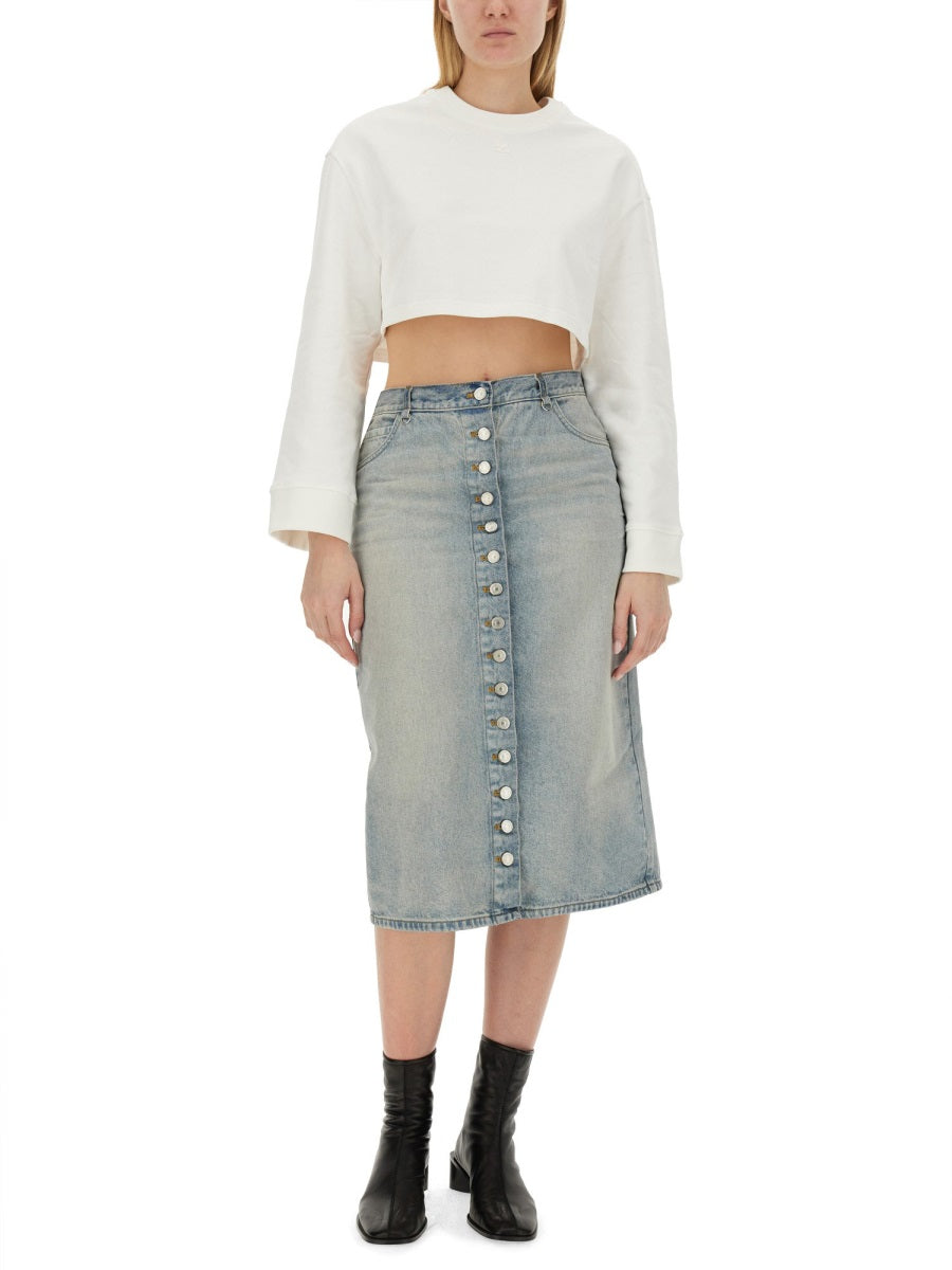 CROPPED SWEATSHIRT