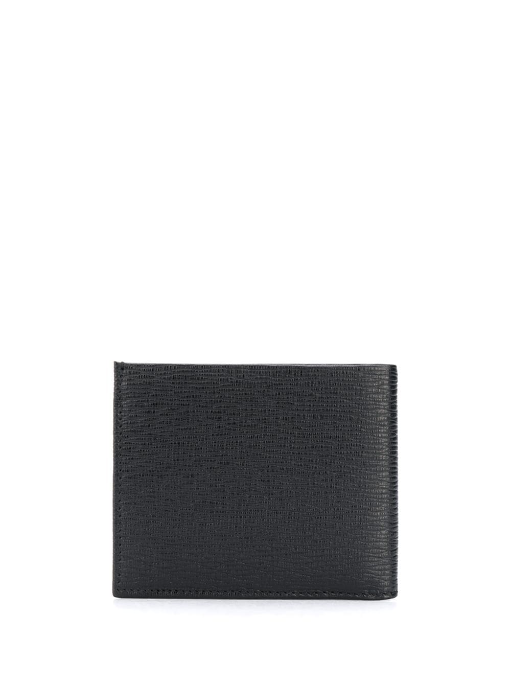 TWO-TONE BI-FOLD LEATHER WALLET