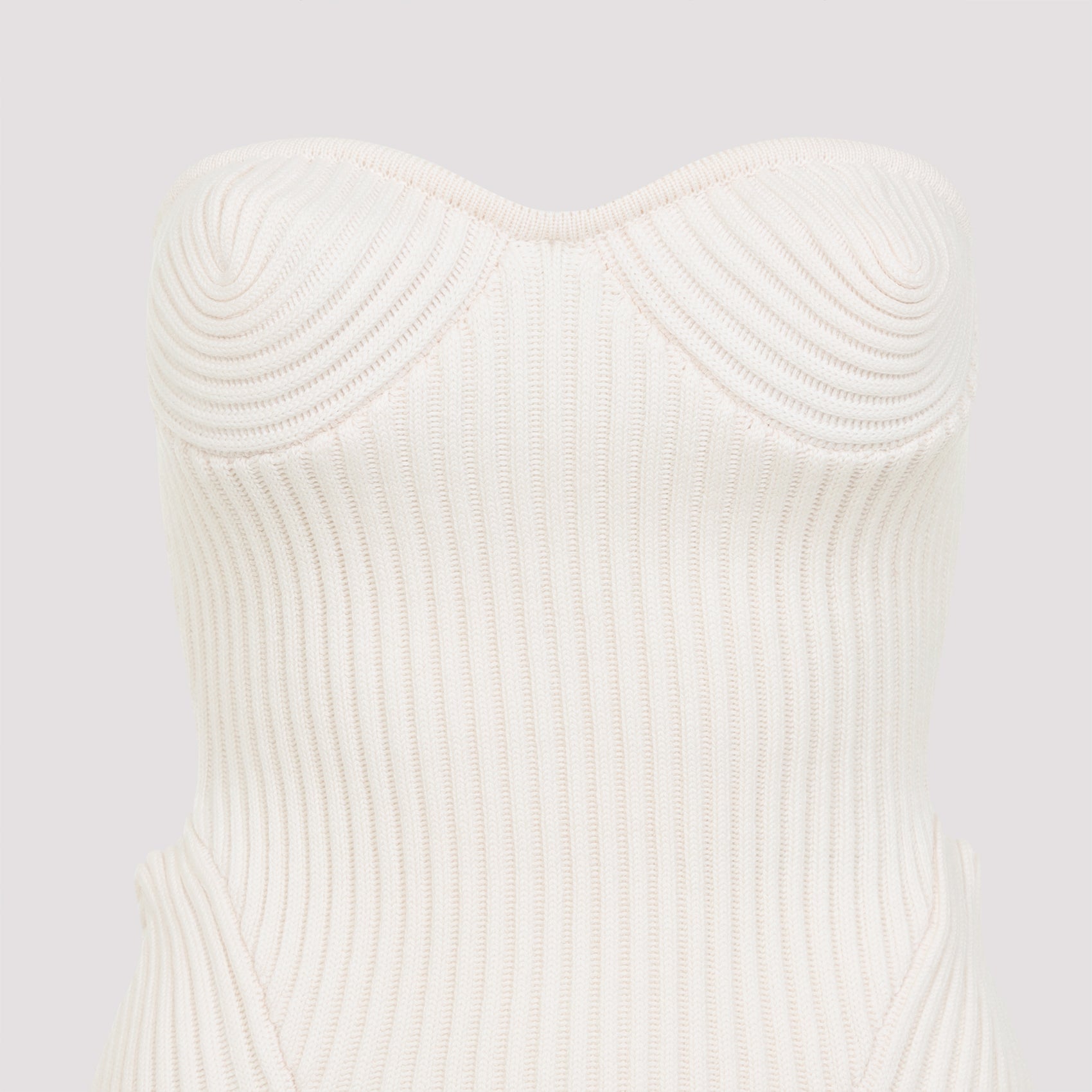 Merino Wool Ribbed Stretch Corset