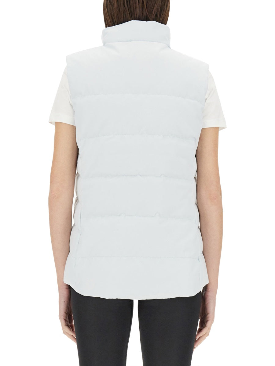 PADDED VEST WITH LOGO