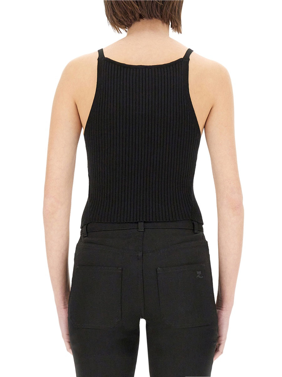 RIBBED TANK TOP
