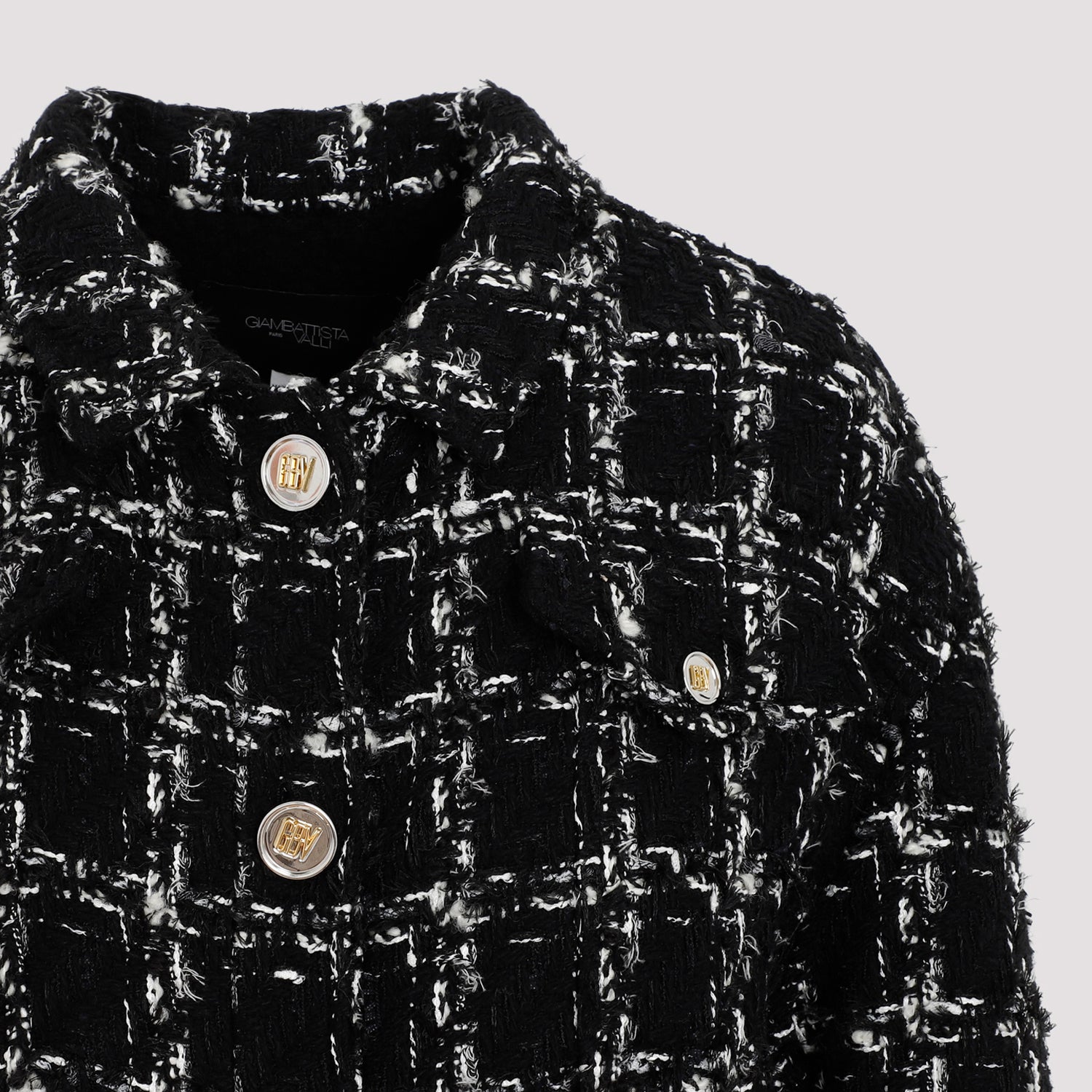 Checked bouclé Coat