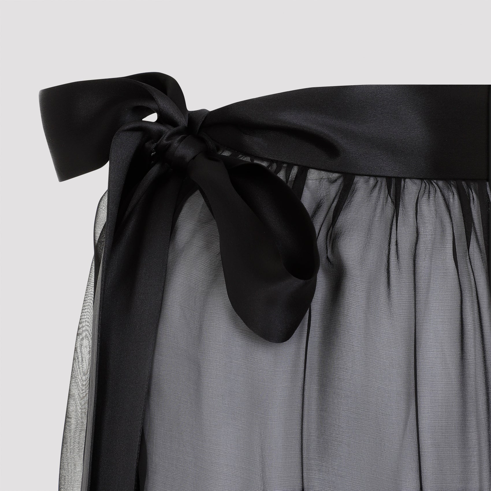 Silk Long Skirt